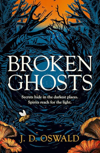 cover image for Broken Ghosts by J D Oswald