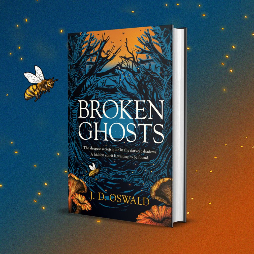 Hardback copy of Broken Ghosts by J D Oswald

Click on the image for more details and a excerpt from the book
