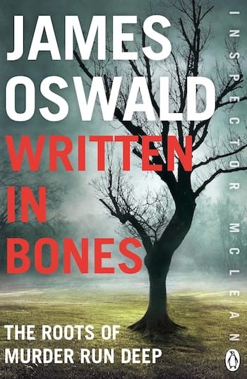 cover image for novel Written In Bones by James Oswald